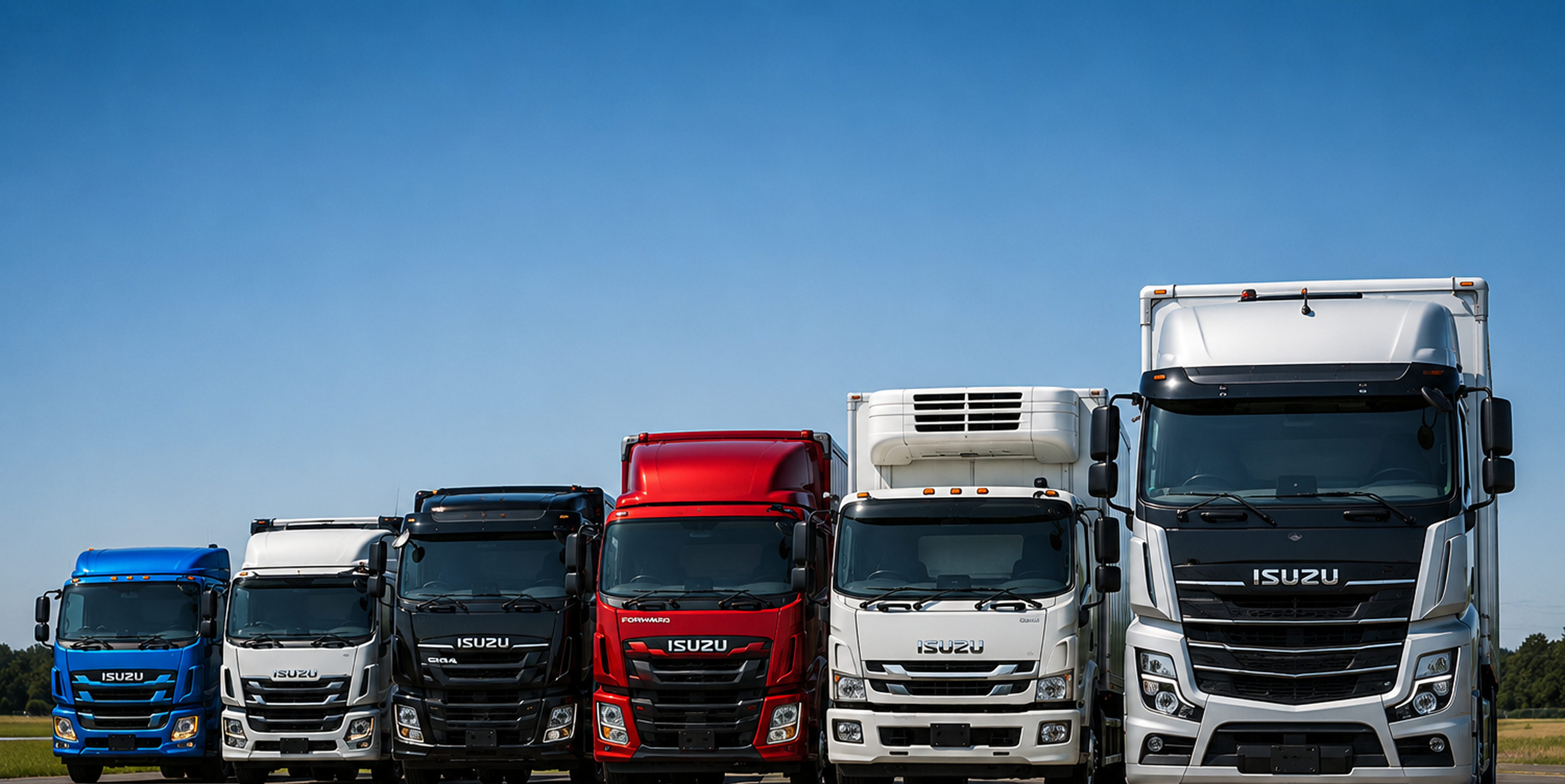 ISUZU truck lineup